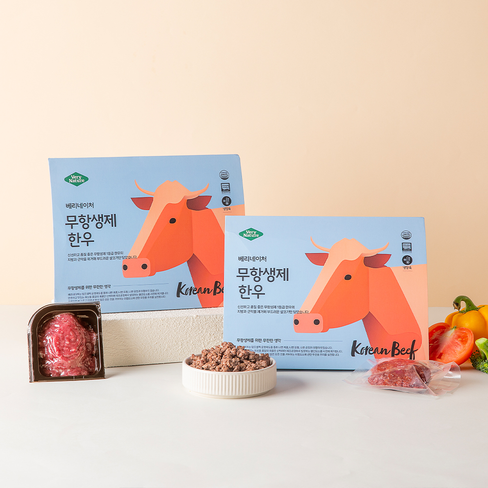 [베네베이비] 무항생제 설도 다짐육 이유식 소고기 1등급 유아식 아기 한우 토핑 300g