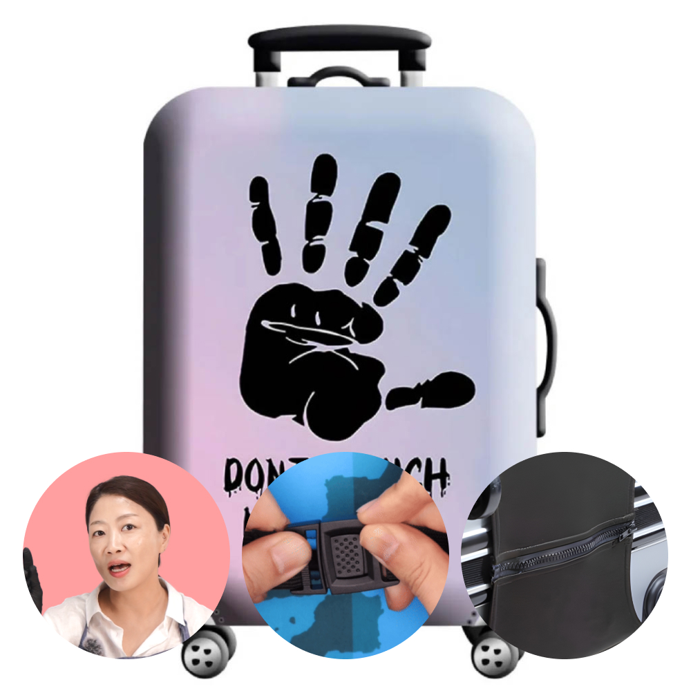 나나 항공 스판 캐리어 방수 커버 보호 덮개 케이스 S (18, 19, 20, 21인치), 손대지 마세요 - 상품 이미지