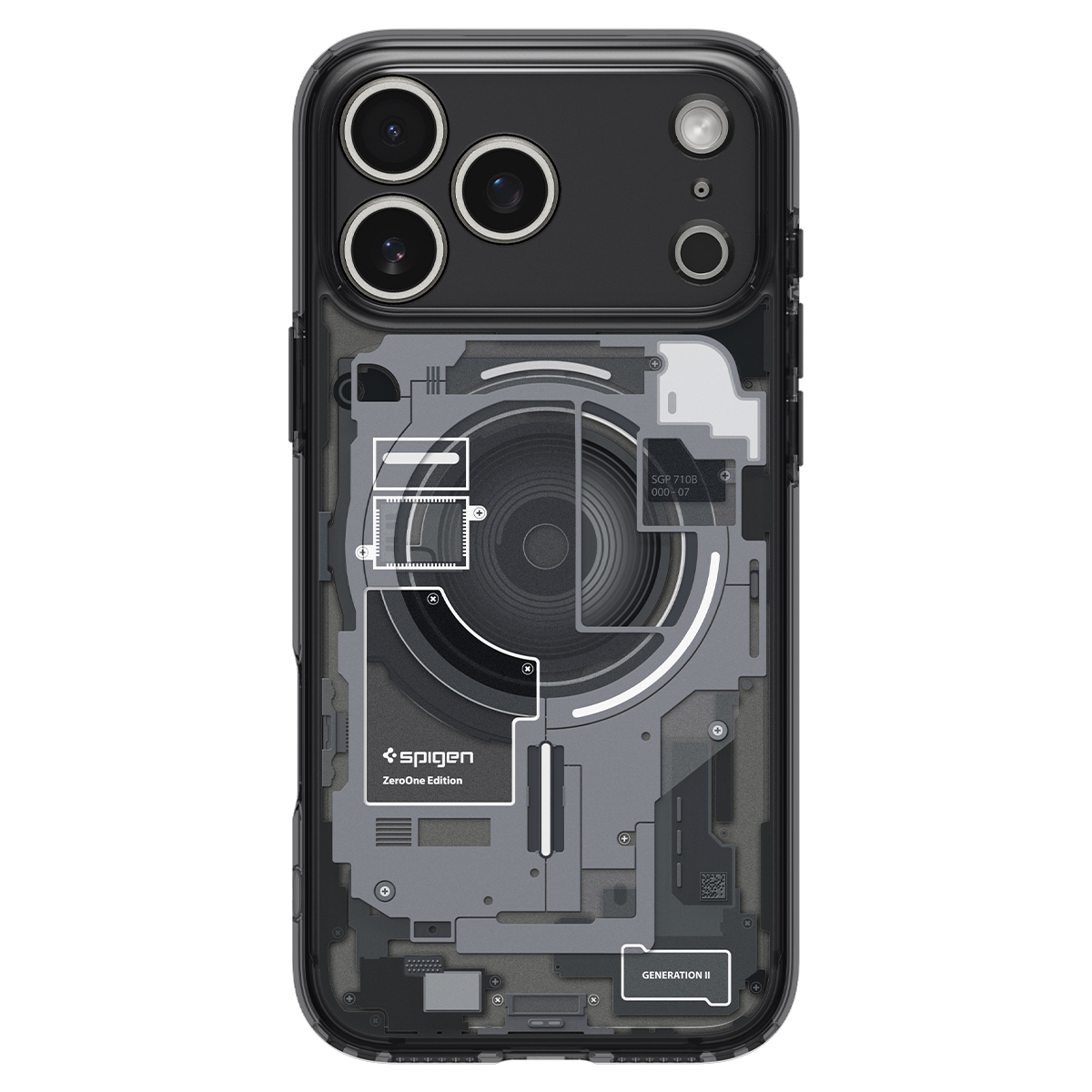 맥세이프 케이스 울트라하이브리드 맥핏 제로원 블랙, 아이폰17 프로 맥스