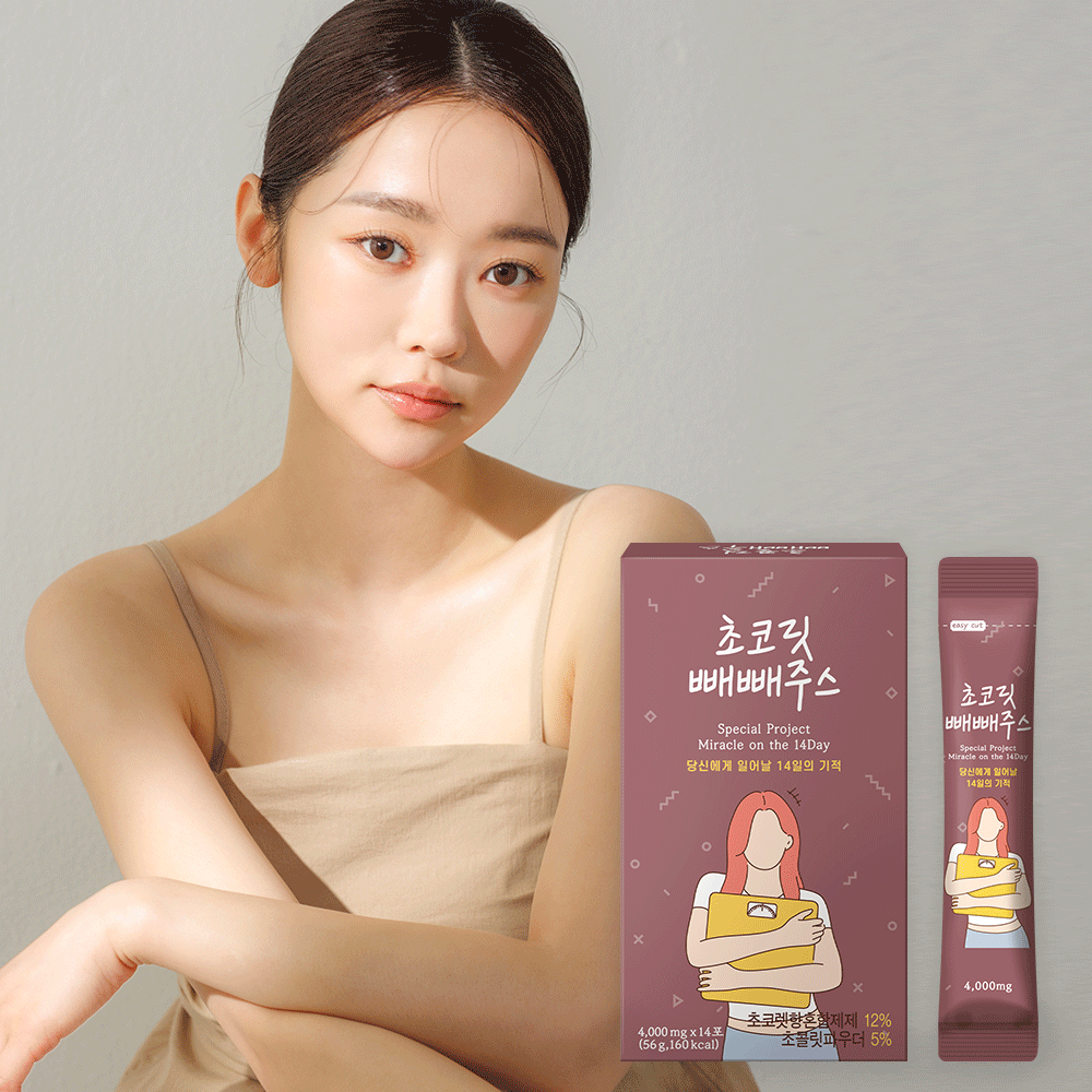 팁스헬시 원조 빼빼주스 클렌즈 초콜릿 600만 박스 돌파 14포, 6개 - 상세 이미지 3