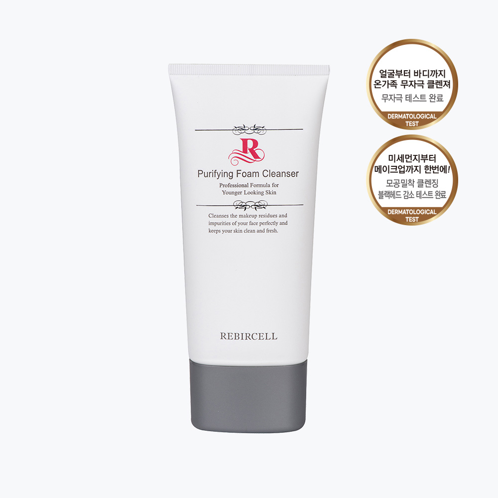 포셀 리버셀 미세먼지클렌징 블랙헤드 무자극 세안 폼클렌징 바디겸용 150ml - 메인 이미지