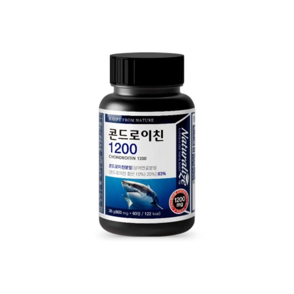 네추럴라이즈 콘드로이친 1200 프리미엄 정 곤드로이친 6형 올인원 60정, 2개 - 상세 이미지 3