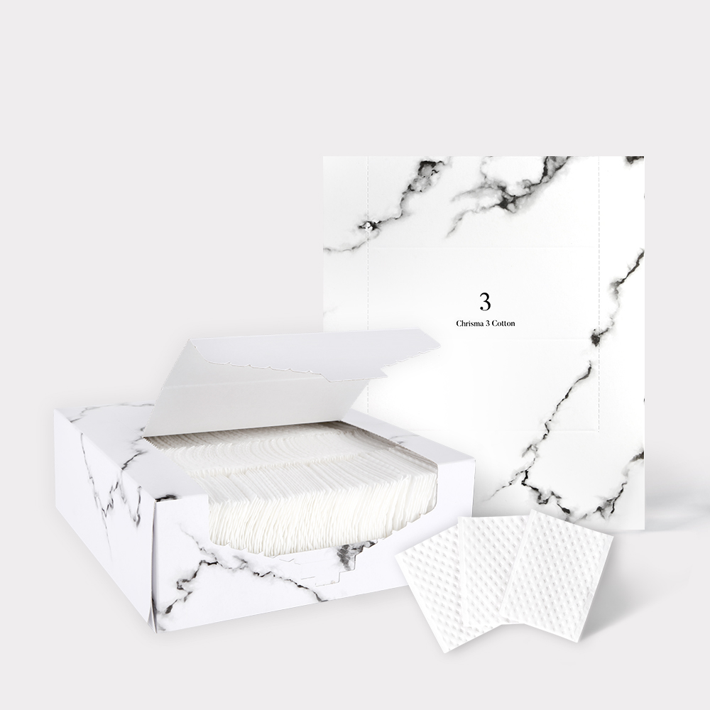 크리스마 순면 대용량 국내생산 엠보화장솜 1,200매(600매 2박스)