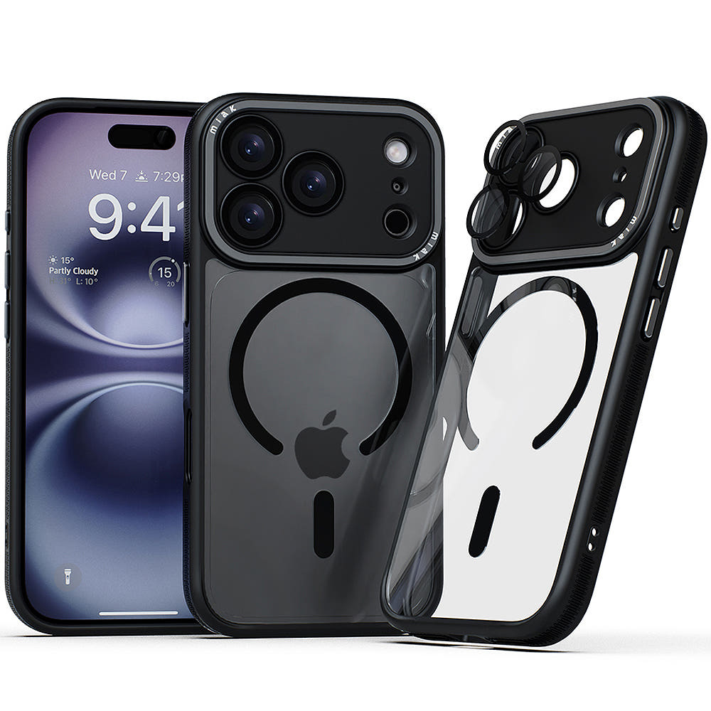 미아크 아이폰17 프로 블랙 케이스