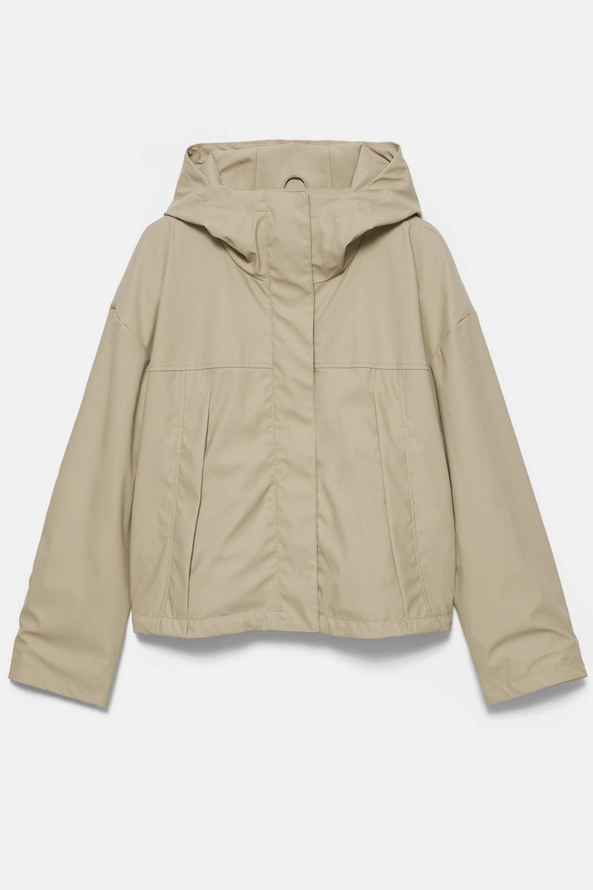 풀앤베어 방수 후드 숏 바람막이 레인코트 7700/360 PALE GREEN - 메인 이미지