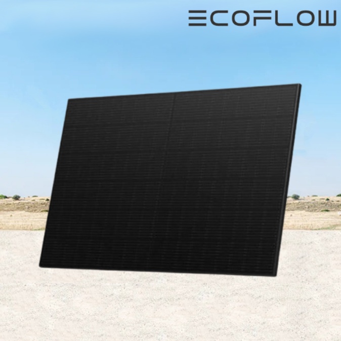 에코플로우 델타전용 고정식 태양광패널 400W 가정용 솔라패널 - 메인 이미지