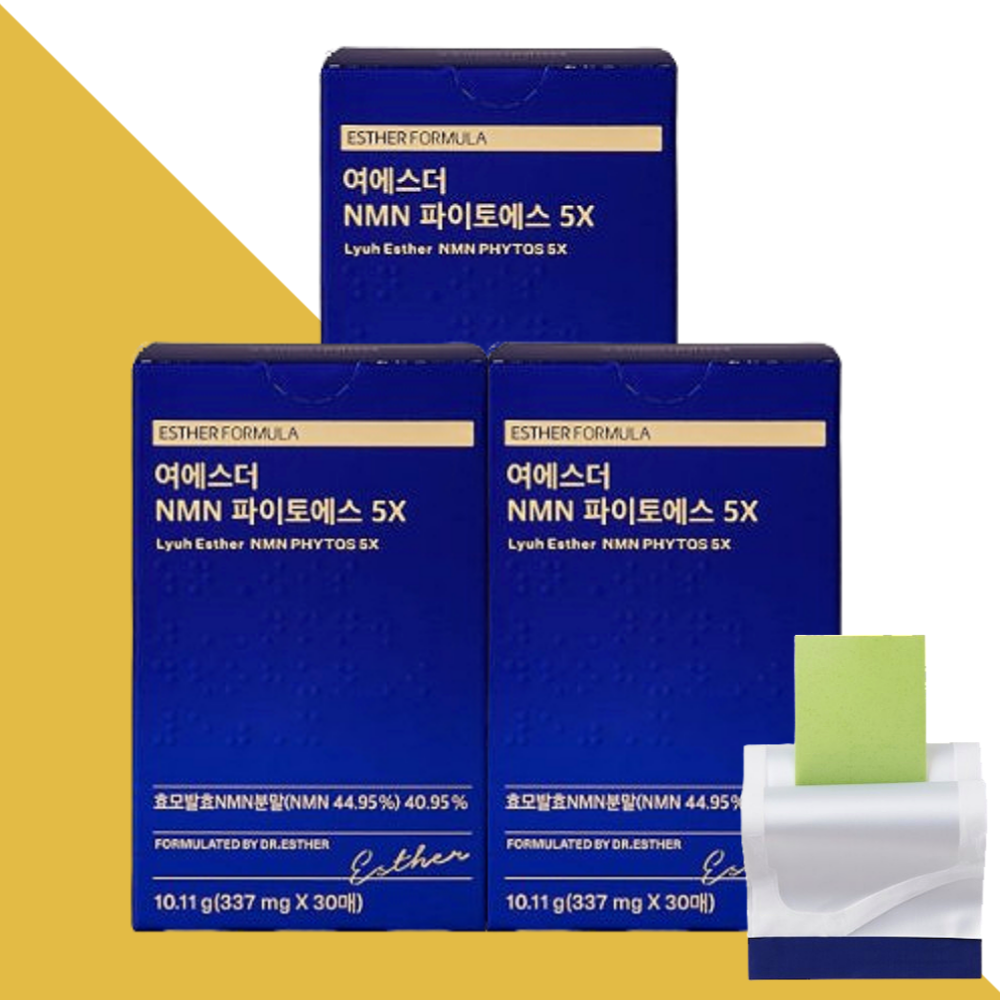 여에스터 엔엠엔 파이토에스5X NMN 에스더포뮬러 30매X3박스 - 메인 이미지