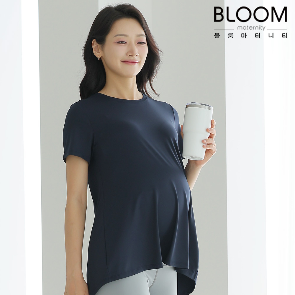 블룸마터니티 이지 임산부요가티셔츠 임부복 임산부요가복 이미지 7
