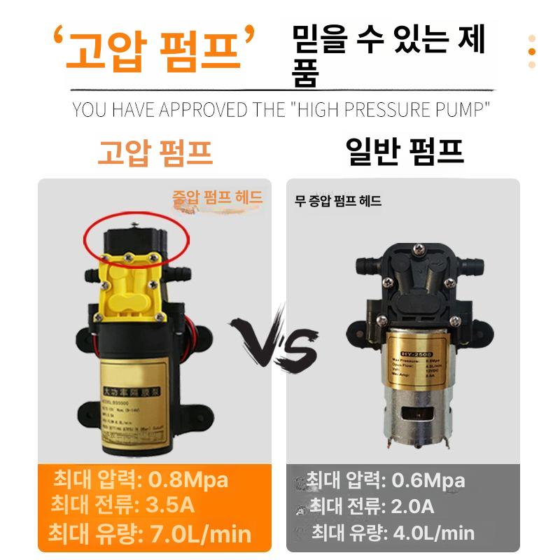 중국산 충전 분무기 원예 고압 살포기 농사용 정원 농약 16L 손잡이 리튬 8Ah 고압펌프 - 상세 이미지 3