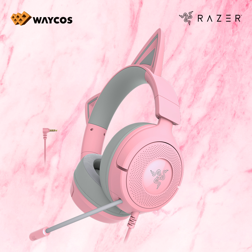 레이저코리아 Razer Kraken Kitty V3 X 유선 게이밍헤드셋 쿼츠