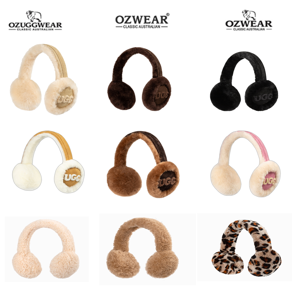 호주 오즈웨어 방한 성인 키즈 양털 양모 어그귀마개 이어머프 귀도리 EARMUFF - 상품 이미지