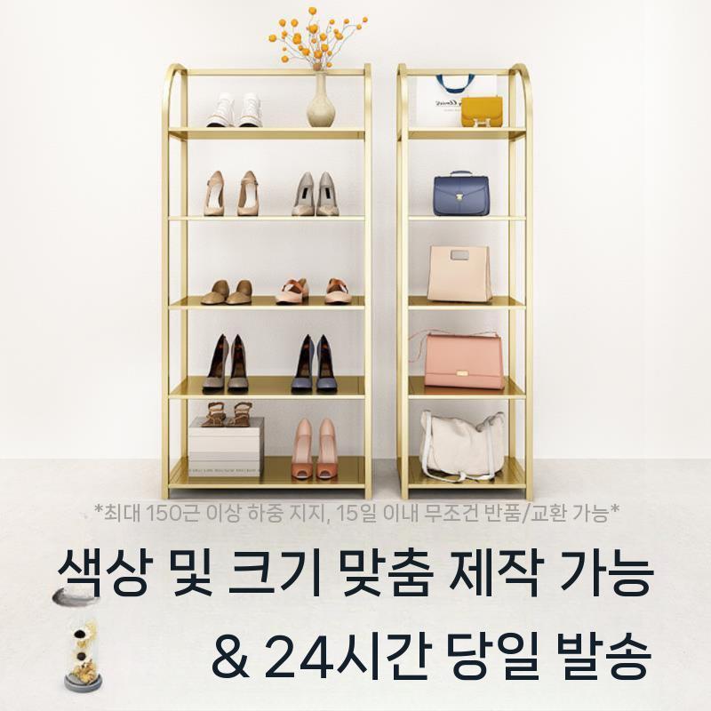 명품백 진열장 드레스룸 선반 철제 장식장 핸드백 정리장 - 상세 이미지 3