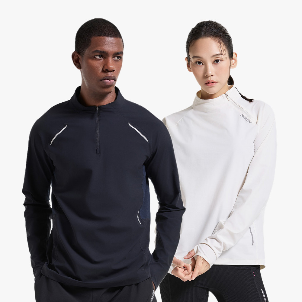 밸롭 에어리벤트 핑거홀 롱 슬리브 여름 러닝 마라톤 트레이닝 운동복 - 상품 이미지