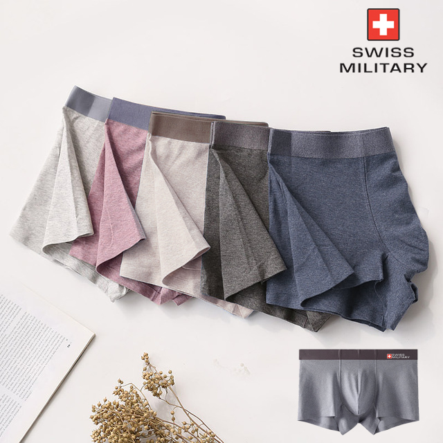 스위스밀리터리 대나무 뱀부 심리스 남자팬티 남성속옷 드로즈세트 - 상세 이미지 2