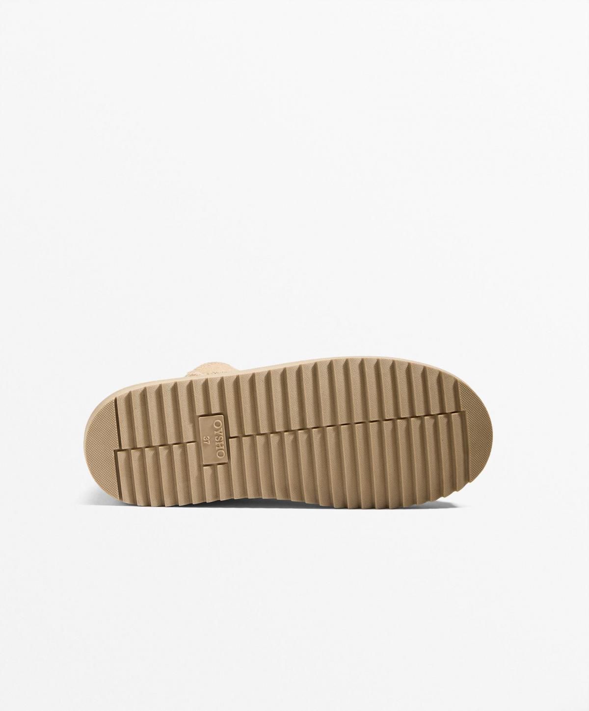 오이쇼 베이직 퍼안감 앵클부츠 1171/680 TOASTEDBROWN - 상세 이미지 4