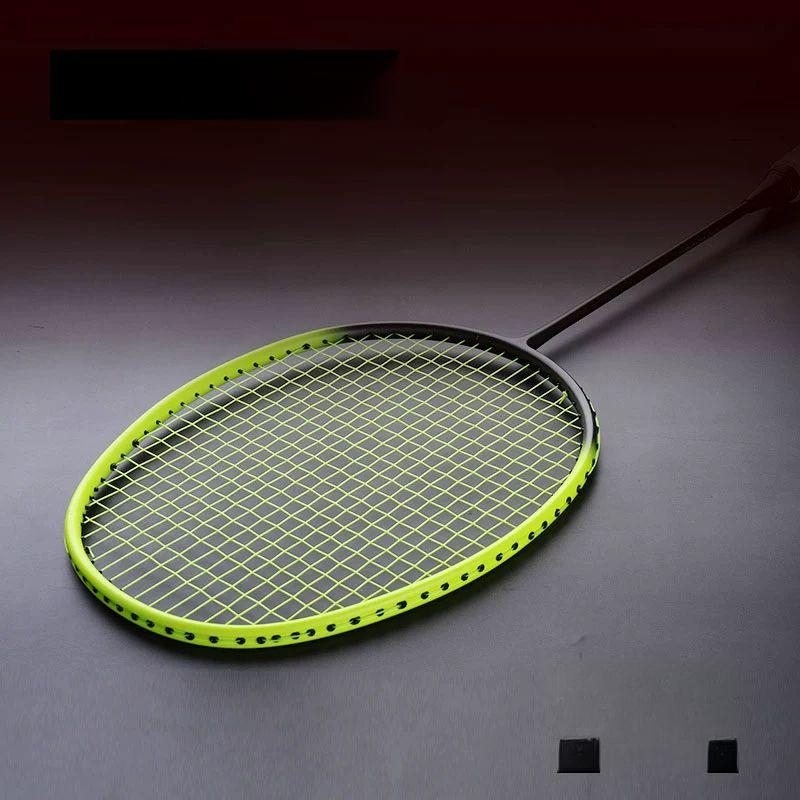 배드민턴 라켓 10U 카본 초보용 배드민턴채 가벼운 공격형 존야 블랙 5U 전탄소 75-79g 28lb 전문중급 - 상품 이미지
