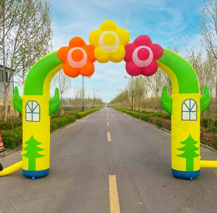 에어아치 대형 행사 축제 야외행사 풍선아치 행사장 에어 - 상품 이미지