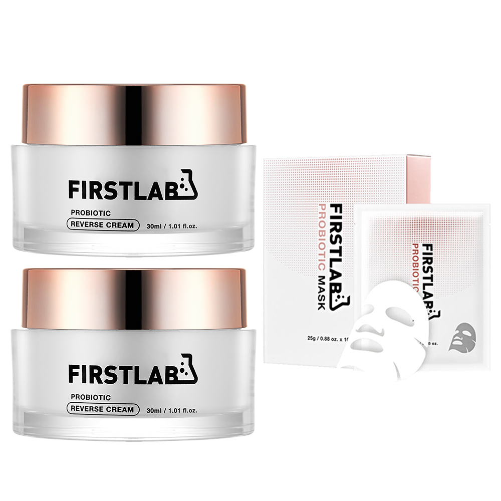 퍼스트랩 프로바이오틱 리버스크림 30ml 2개 + 프로바이오틱 마스크 (season4) 10P - 상품 이미지