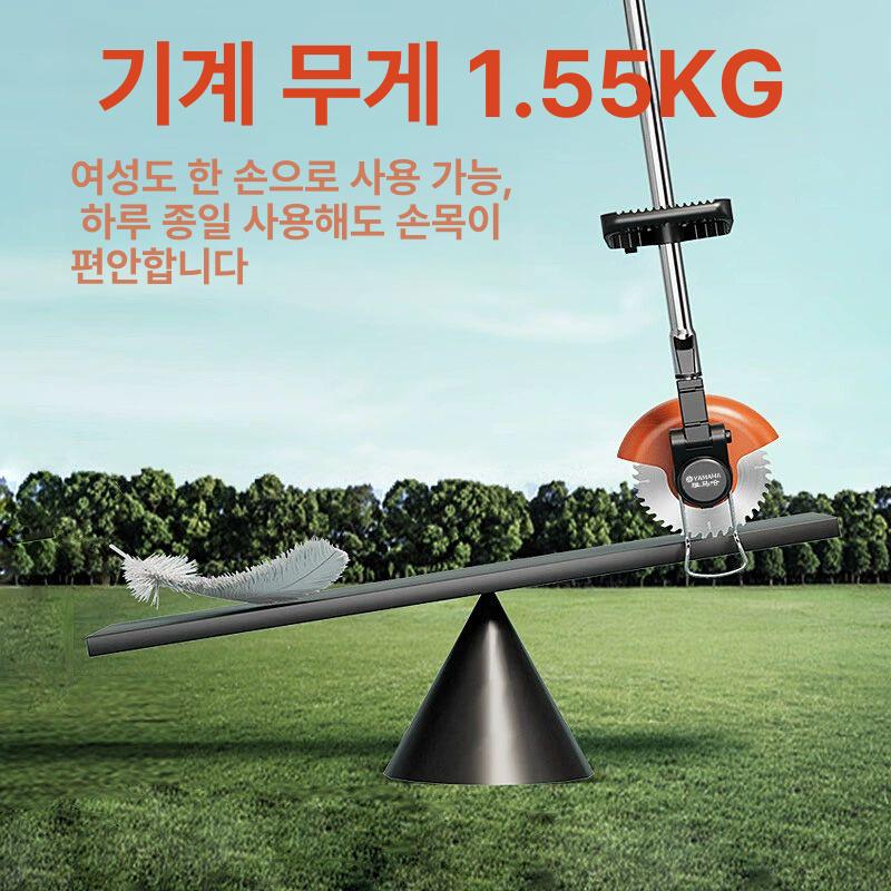 충전식 무선 예초기 제초기 전동 전기 행정 엔진 충전 고출력 플래그십 15셀 1전원 1충전 - 상세 이미지 2