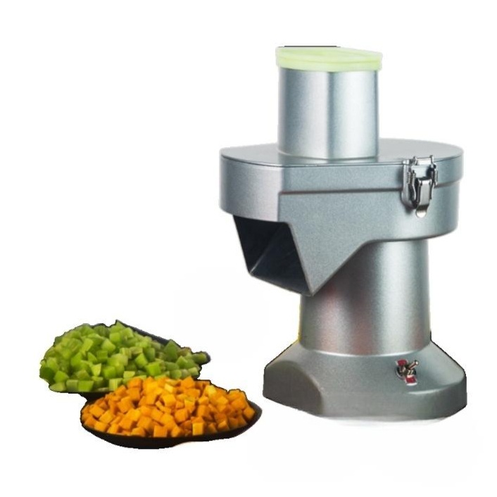 야채슬라이서 야채절단기 채칼 업소용 기계 만능 감자 다이싱머신 6x6x10mm 올메탈 신품 - 상품 이미지