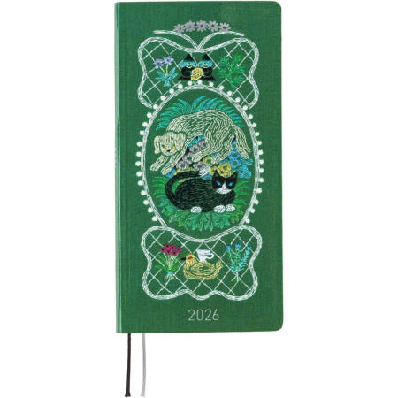 [해외]호보니치 2026 윅스 오쿠미 이요 - 나의 이야기 위클리 다이어리 플래너 1월 영어