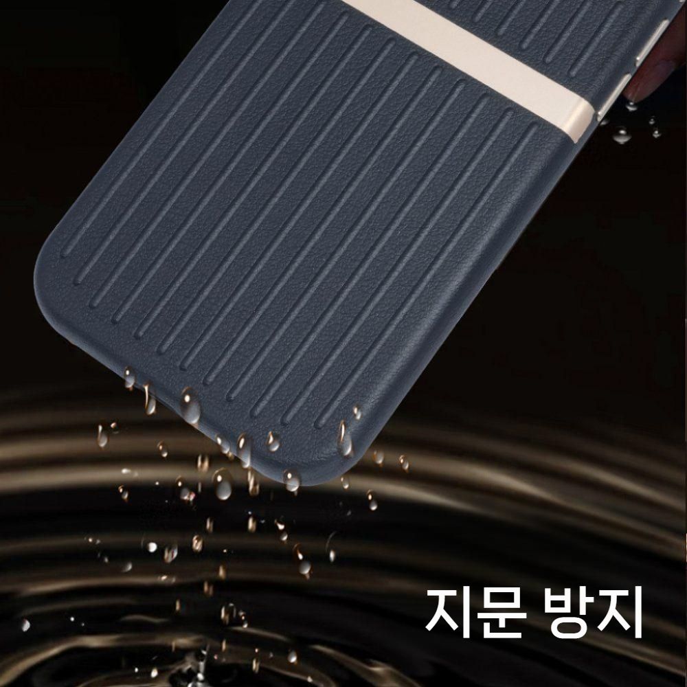 아이폰17 에어 프로 맥스 맥세이프 케이스 캐리어 메탈 포인트 가죽 커버 - 상세 이미지 4