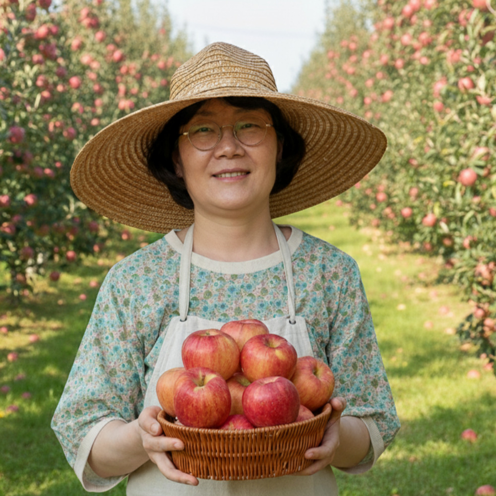 가정용 햇 홍로사과 2kg 3kg 소포장 흠집 못난이