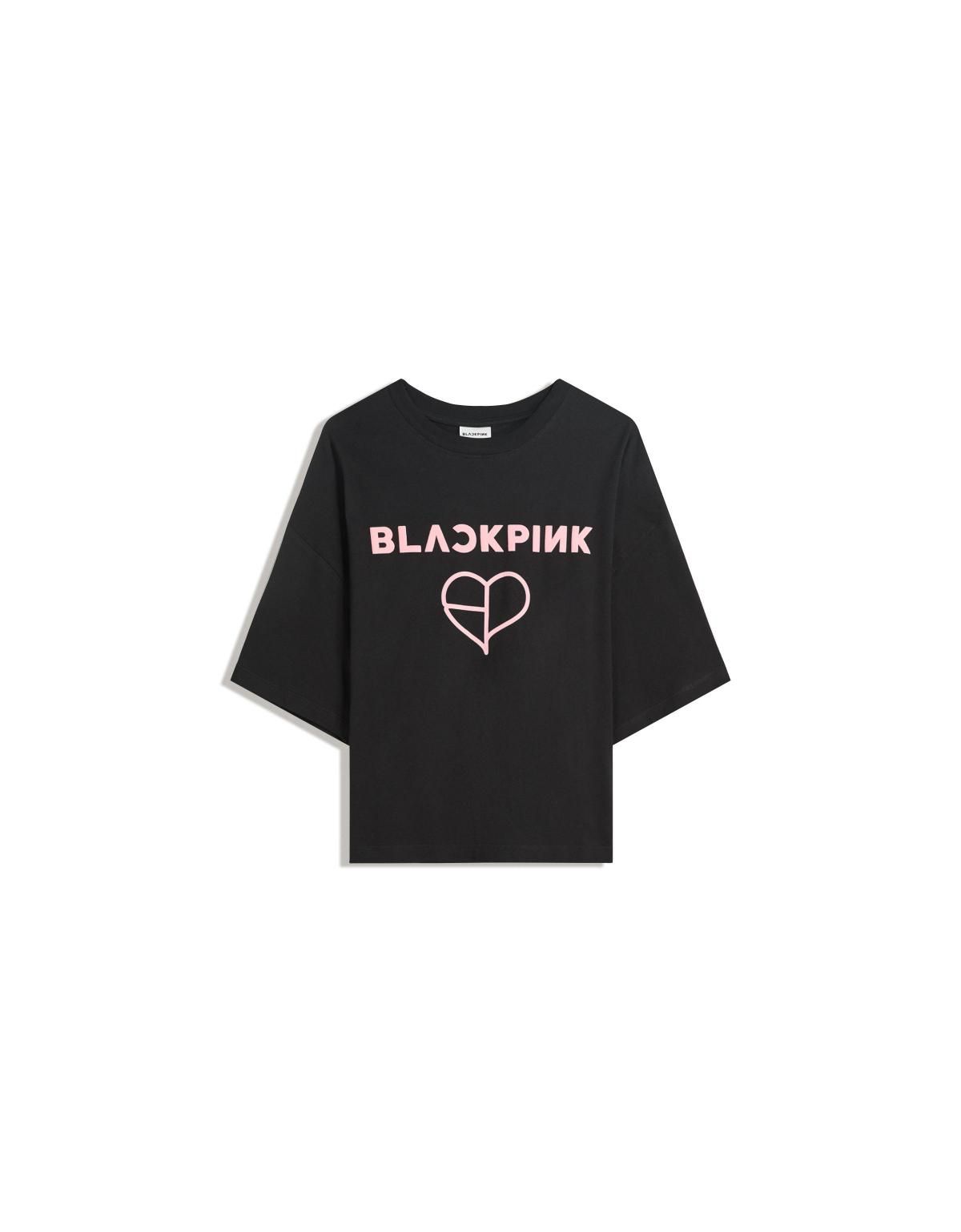 버쉬카 스트리트 블랙핑크 반팔 티셔츠 7637/705 BLACK - 상세 이미지 2