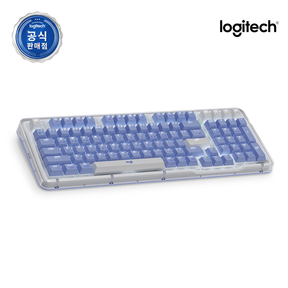 로지텍코리아 Alto Keys K98M 무선 키보드 라일락 마블축 가격 비교 로지텍 공식온라인 로지텍코리아 Alto Keys K98M 무선 키보드 라일락 마블축