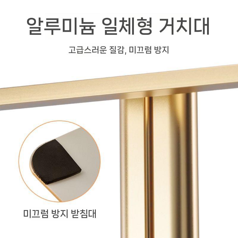 쇼핑몰 메뉴판거치대 배너 입간판 광고판 A3 블랙 (가로/세로) - 상세 이미지 4