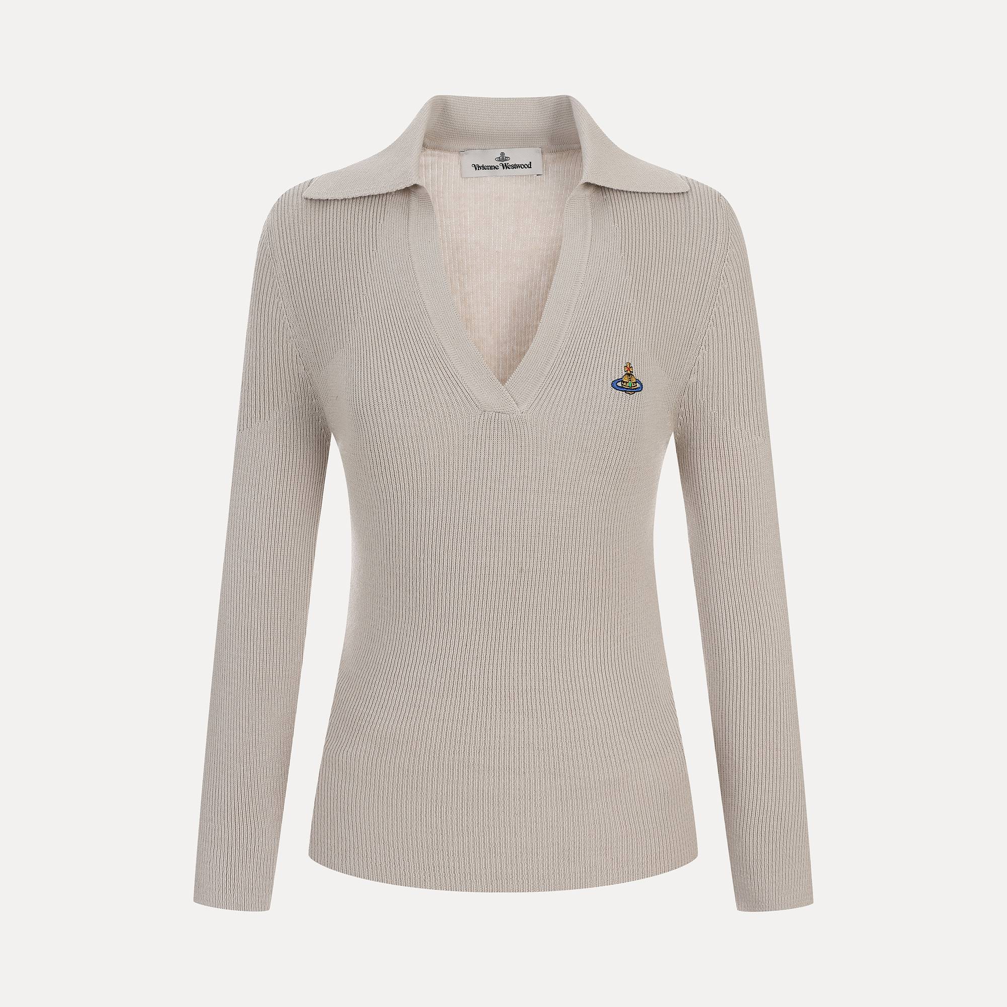 비비안웨스트우드 마리나 캐시미어 폴로 니트 VPTRKN3033 07