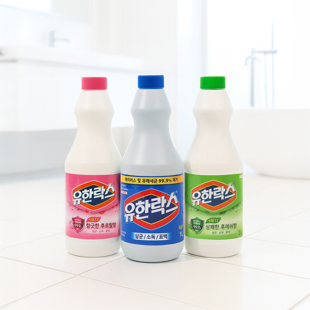 유한양행 유한락스 1L / 레귤러 후로랄 후레쉬 - 메인 이미지