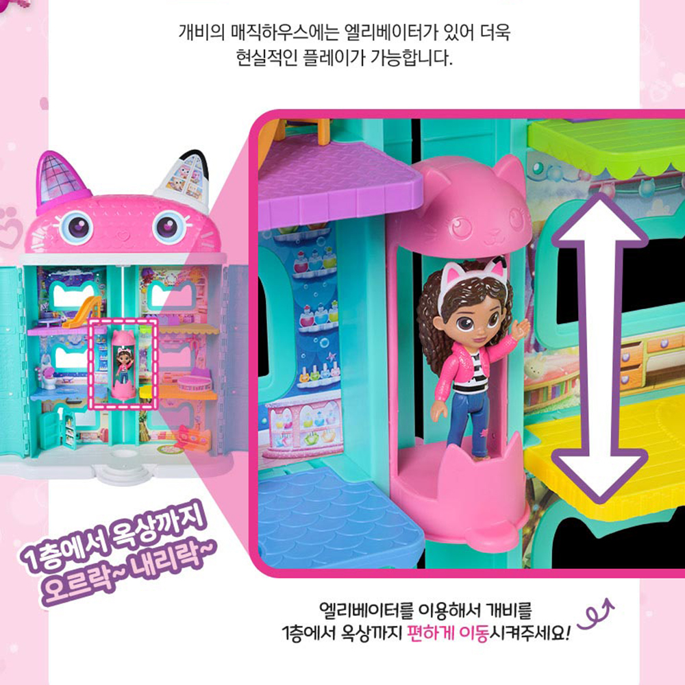 개비의 매직하우스 극장판 무비 매직하우스 장난감 유아 여자아이 크리스마스 선물 스티커세트 이미지 8