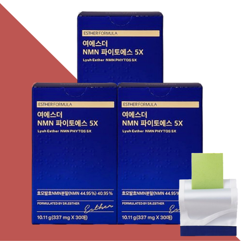 에스더포뮬러 엔엠엔 파이토에스5X NMN 필름 30매X3개 - 상품 이미지