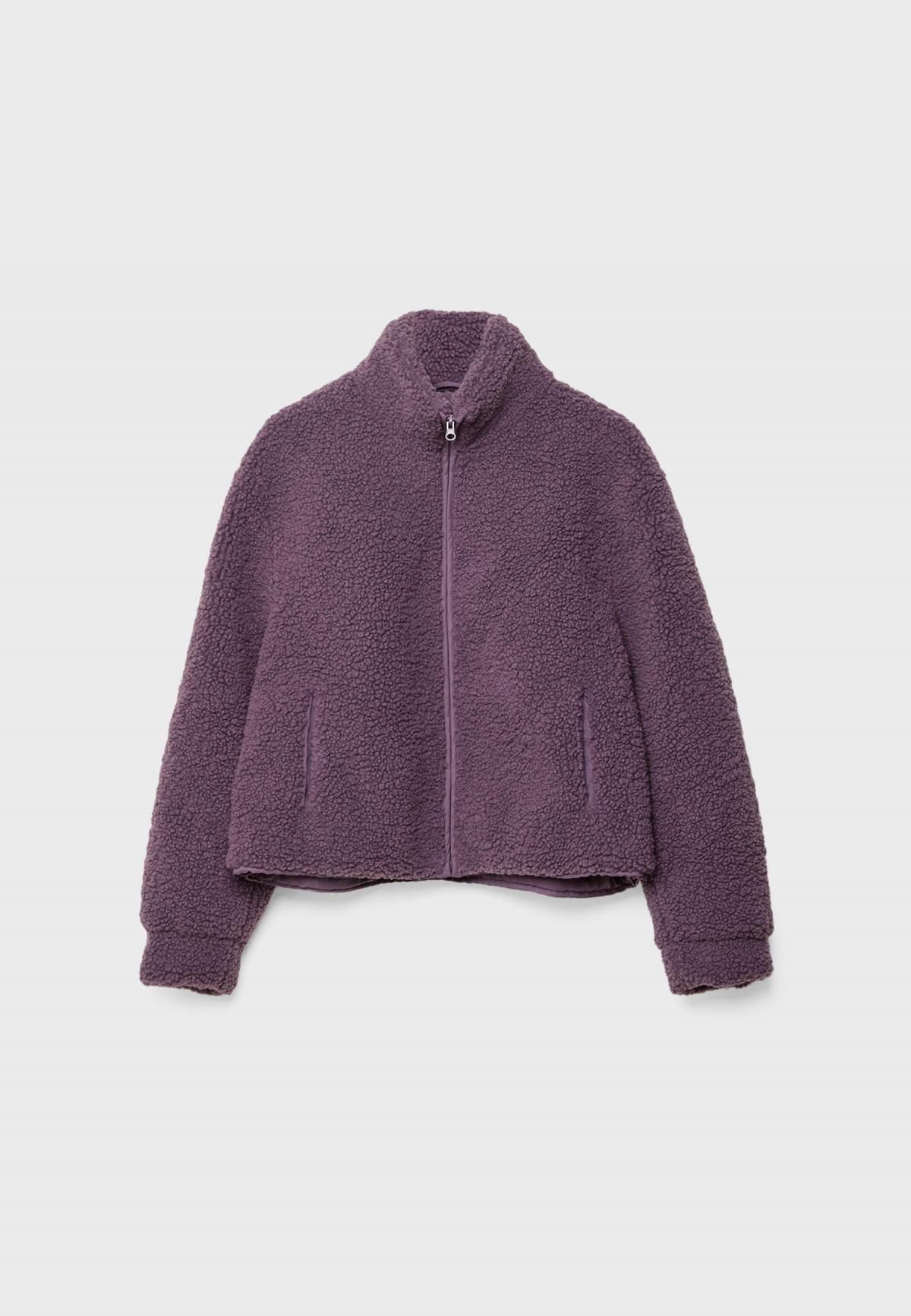 스트라디바리우스 테크니컬 퍼 집업 자켓 8616/549 PURPLE - 메인 이미지