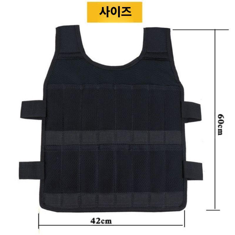 웨이트조끼 크로스핏 체력단련 훈련 중량조끼 풀업 자켓 - 상세 이미지 2