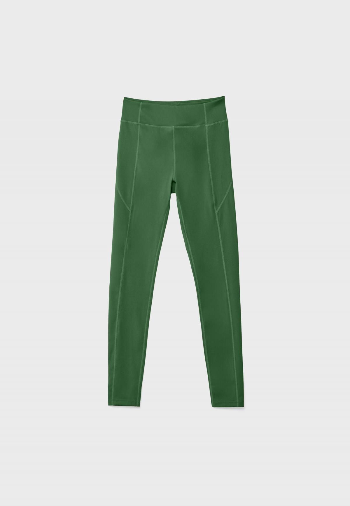 스트라디바리우스 테크니컬 하이웨이스트 크롭 레깅스 8660/860 KHAKI - 상세 이미지 2