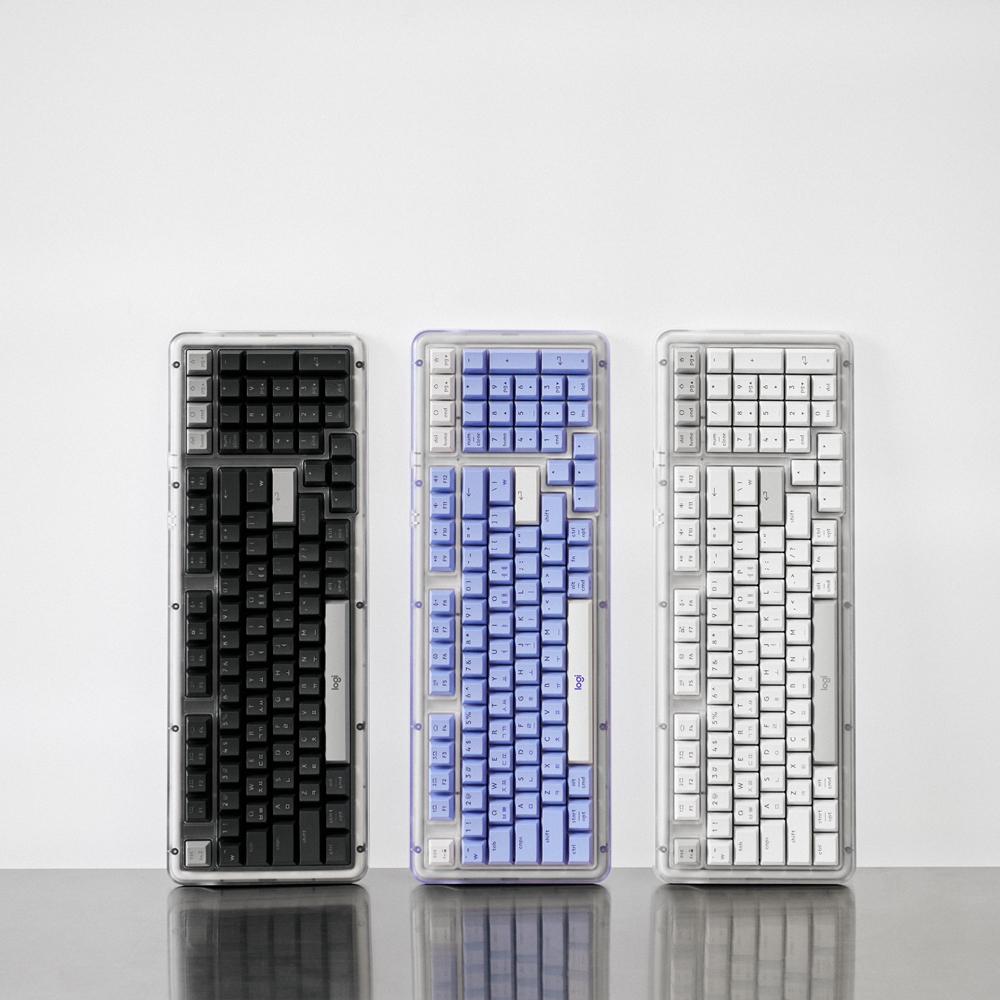 로지텍코리아 공식 Alto Keys K98M 무선 키보드 그래파이트, 마블축