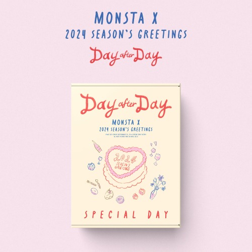 [SPECIAL DAY 버전] 몬스타엑스 MONSTA X 몬스타엑스 2024 시즌그리팅 - 상품 이미지