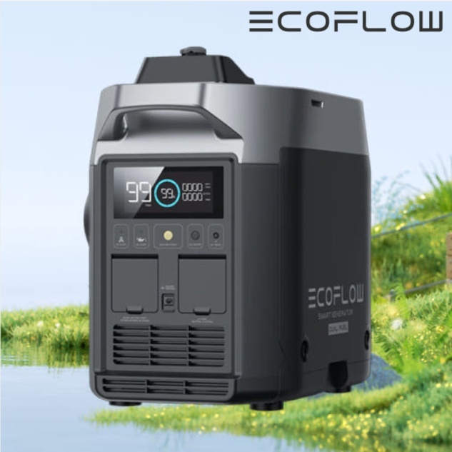 에코플로우 스마트제너레이터 2Kw 캠핑용 차박용 휴대용 파워뱅크 배터리