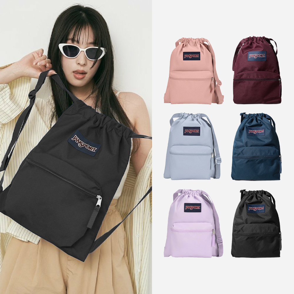 잔스포츠 스트링 드로우 색 미니 짐색 복조리 여성 백팩 3COLOR