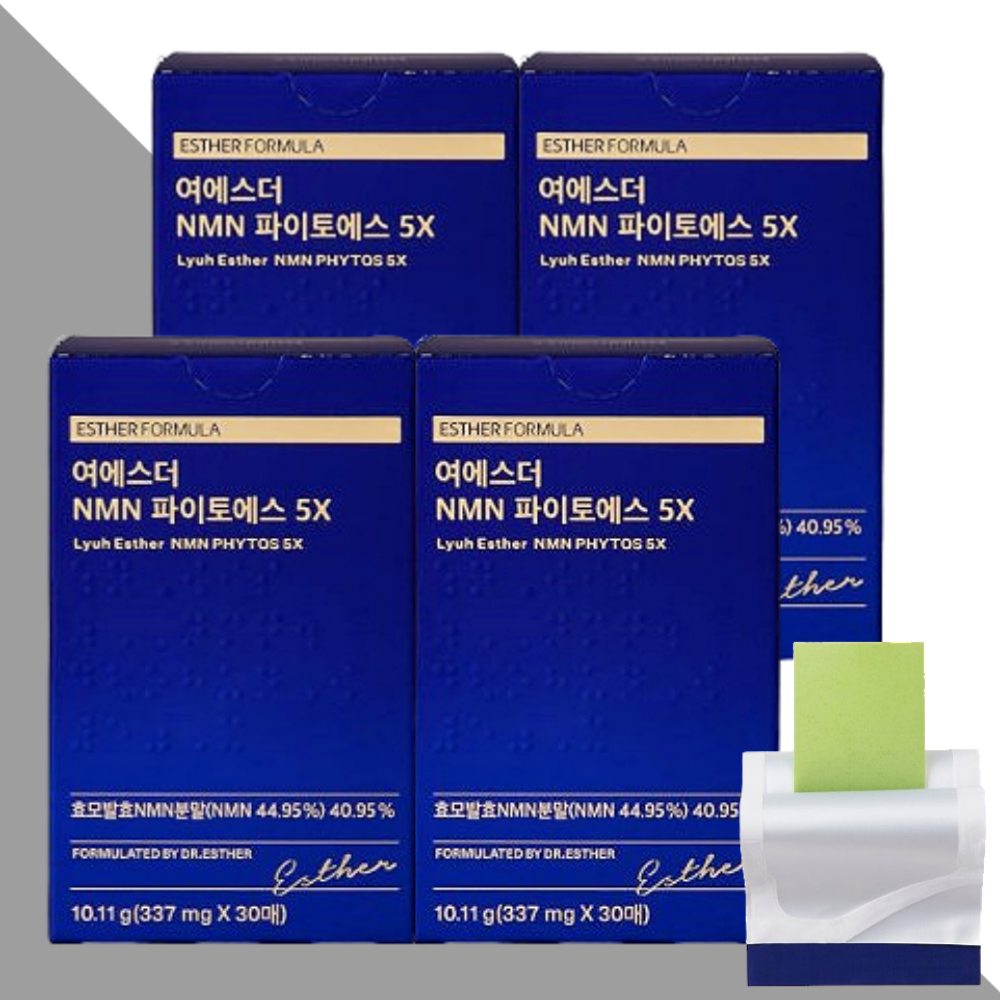 에스더포뮬러 엔엠엔 파이토에스5X NMN 필름 30매X4개 - 메인 이미지