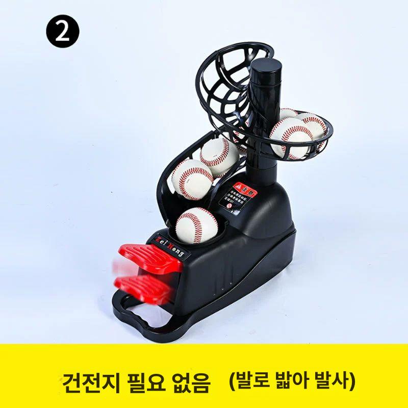 토스 배팅기계 야구 발판 트레이닝 야구머신 훈련기계 연습 피칭기계 발사기 선수 볼배출 단일 항목 - 상세 이미지 3