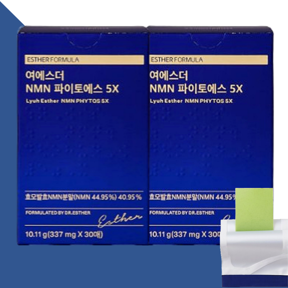 여에스터 엔엠엔 파이토에스5X NMN 에스더포뮬러 30매X2박스 - 메인 이미지