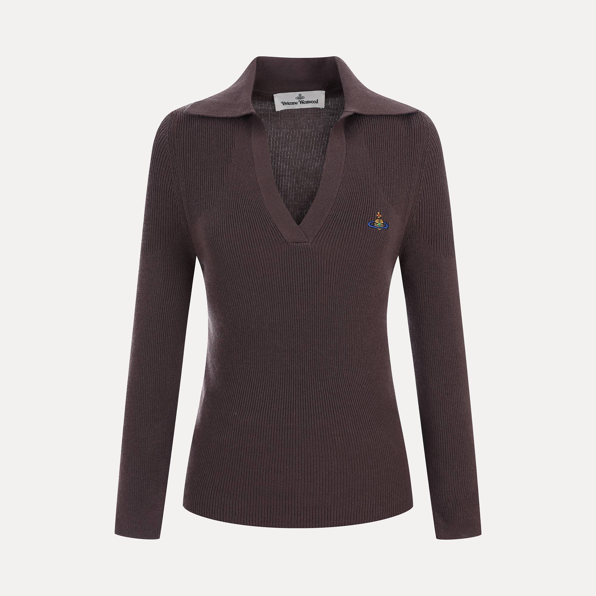 비비안웨스트우드 마리나 캐시미어 폴로 니트 VPTRKN3033 29