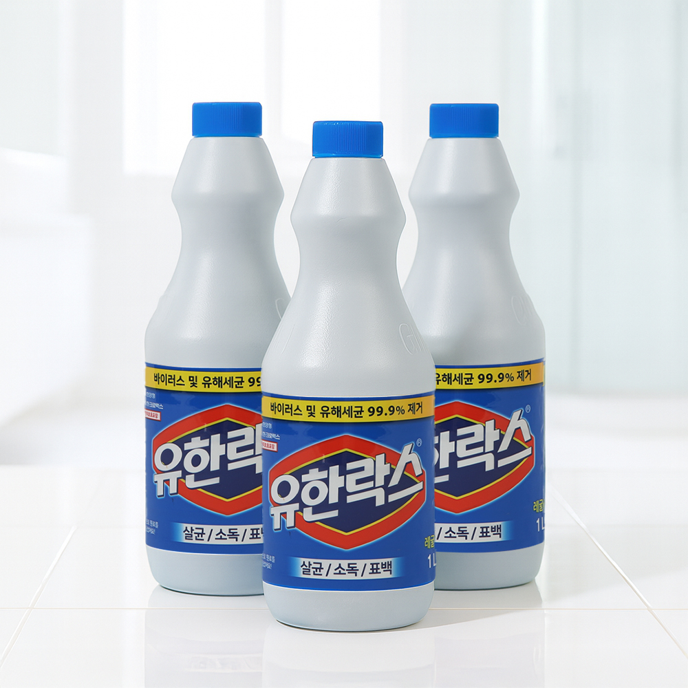 유한락스 레귤러 1L X3개 - 상품 이미지