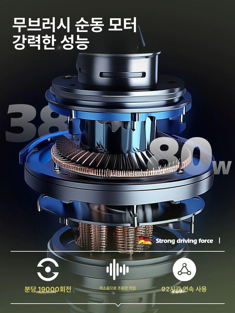 전동 예초기 무선 제초기 충전식 벌초기계 전기 전동 599890mAh 636698TV B - 상세 이미지 3