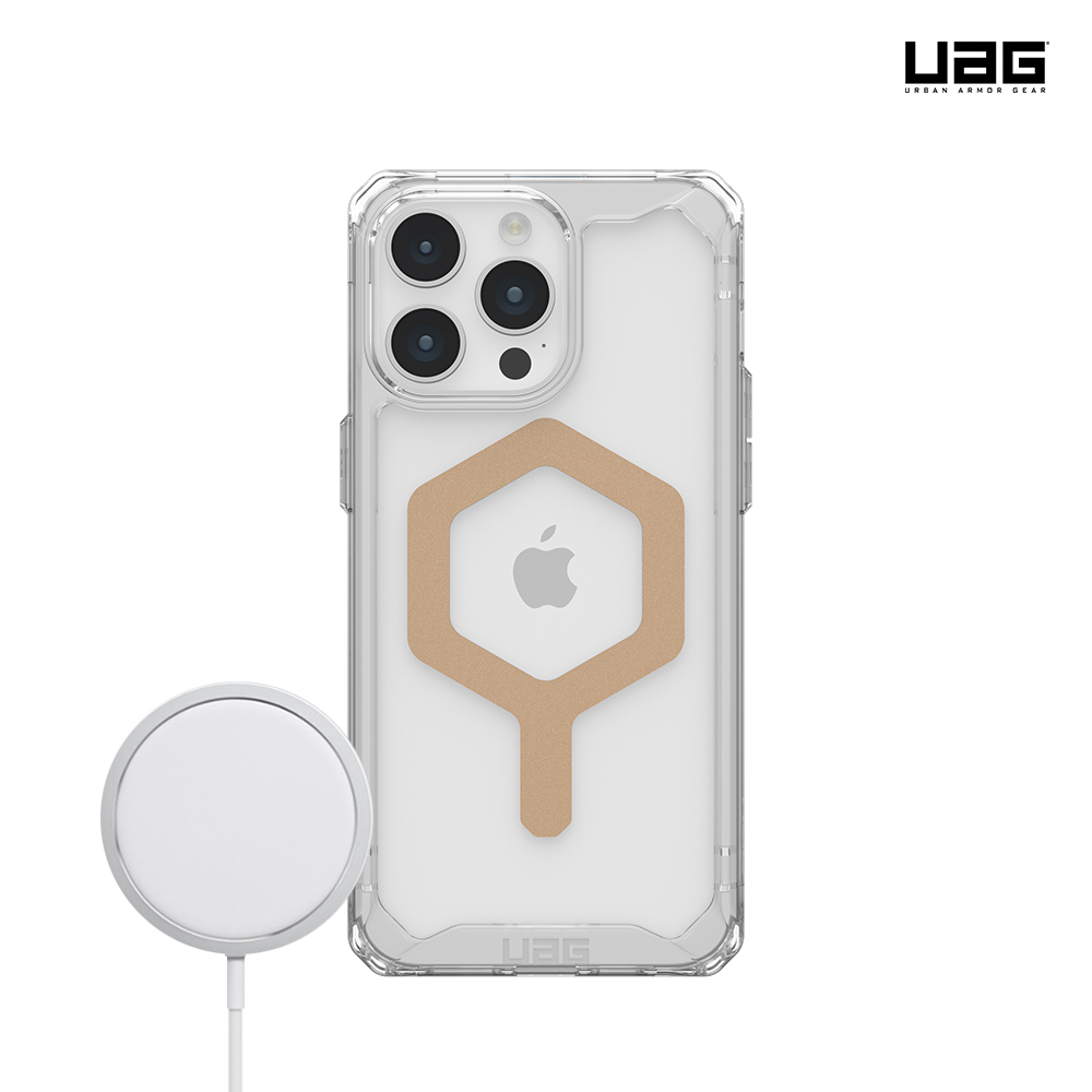UAG 플라이오 맥세이프 케이스 골드, 아이폰15 프로 맥스 - 상품 이미지