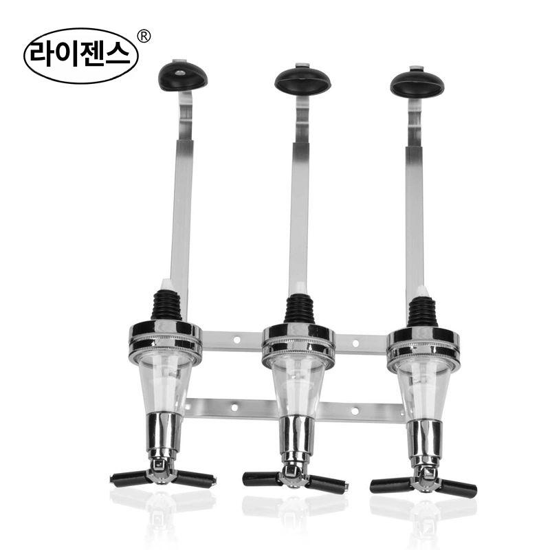 하이볼디스펜서 하이볼 제조기 술집 와인랙 소맥타워 주류 바텐더 업소용 위스키잔 2헤드 직렬 와인 오프너 - 상세 이미지 3