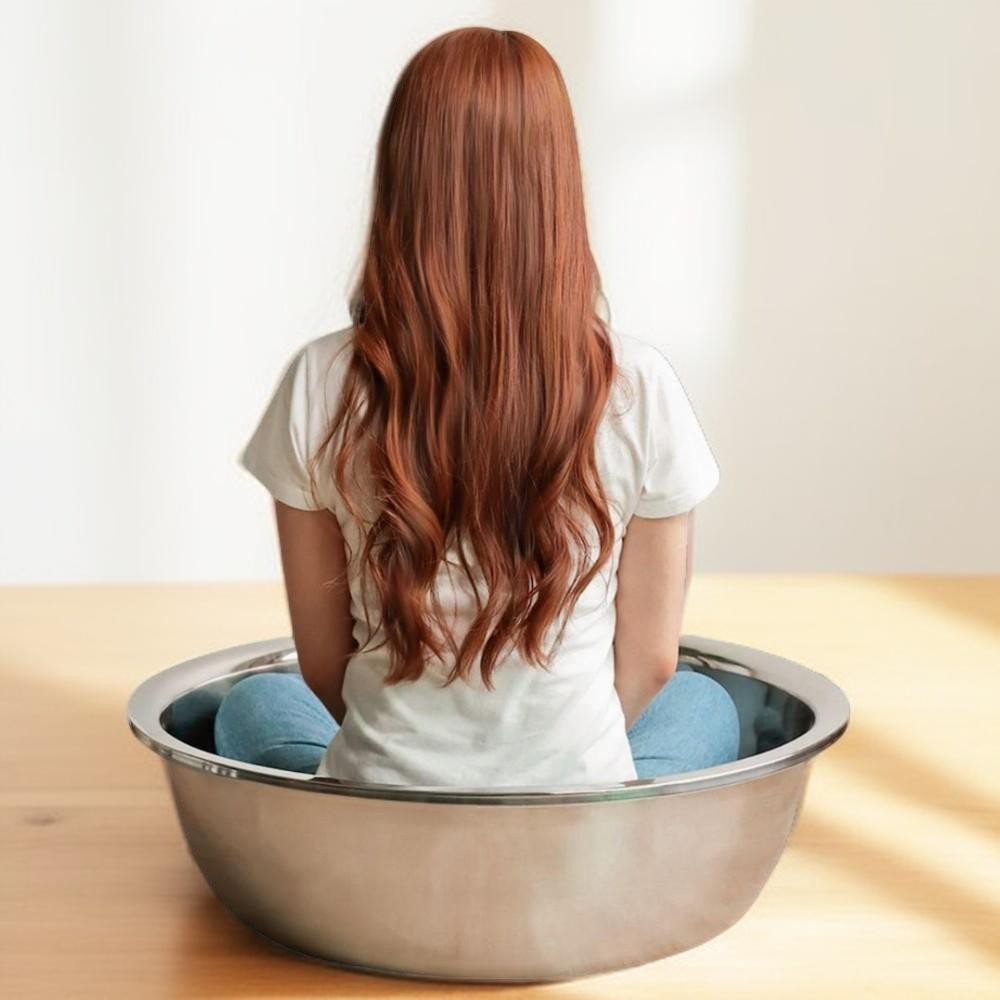 특대형 스텐 김장대야 손잡이 다라 양푼 베이킹 반죽 믹스 김치 주방 야채 다용도 볼 - 상세 이미지 2